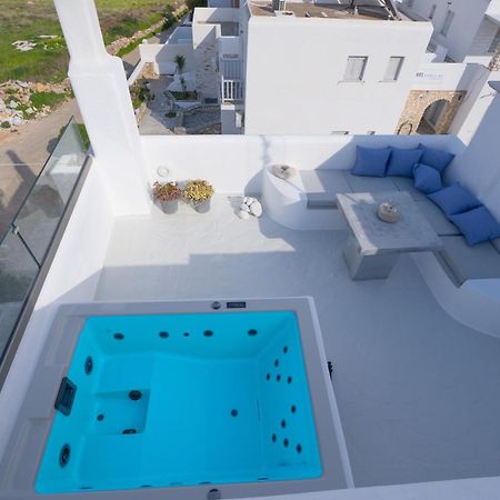 Pure White 1Bd House With Amazing Sea Views In Naousa Esterno foto