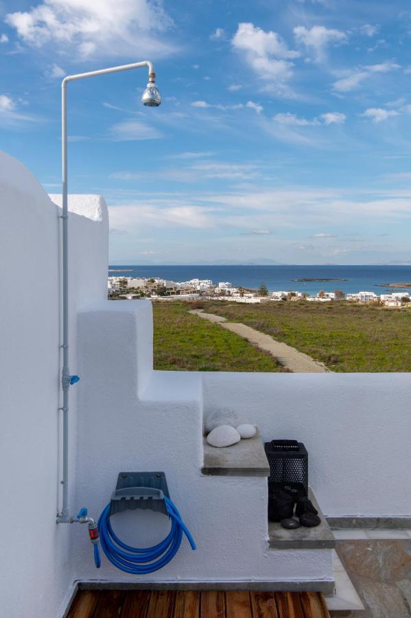 Pure White 1Bd House With Amazing Sea Views In Naousa Esterno foto